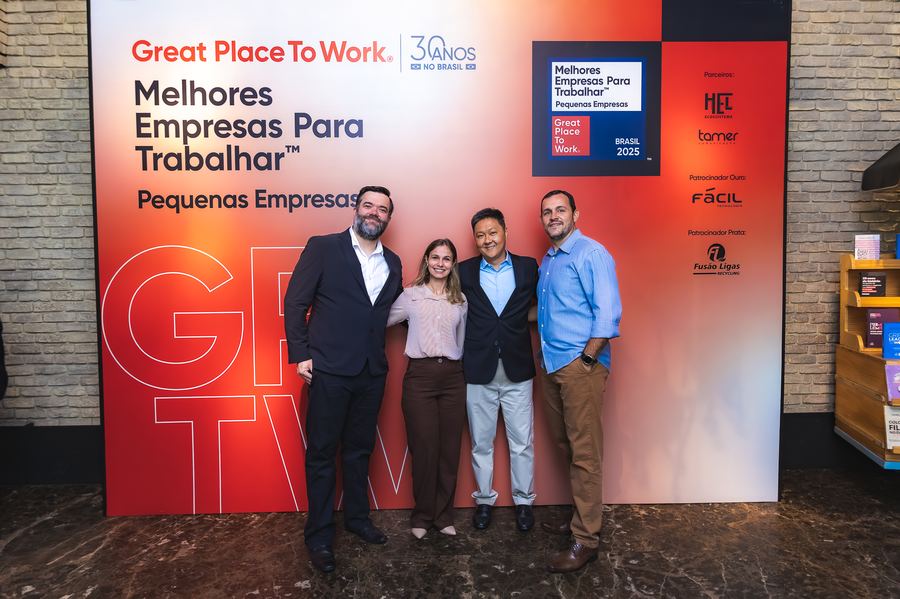 Time Ben Fatto no evento Great Place to Work — 30 anos no Brasil, Melhores Empresas para Trabalhar 2025